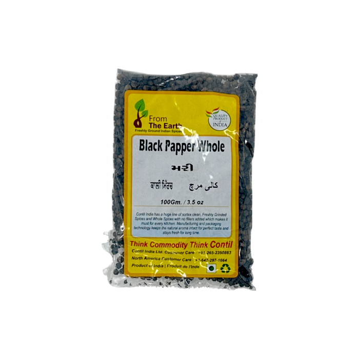 From The Earth Black Pepper Whole 100g
