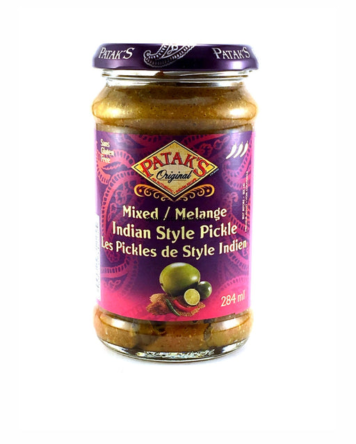 Patak's Pickle Mixed Indian Style 284ml - Pickles | indian grocery store in Quebec City