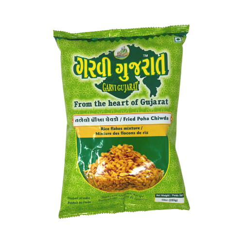 Garvi Gujarat Fried Poha Chiwda 285g - Snacks | indian grocery store in niagara falls