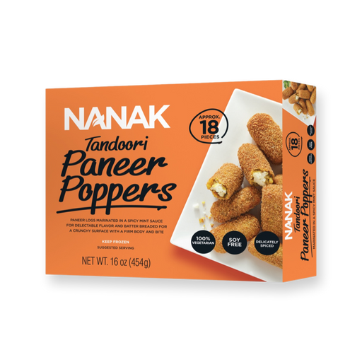 Nanak Tandoori Paneer Poppers 454g - Frozen - punjabi grocery store in toronto
