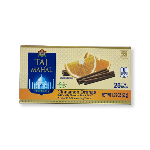 Brooke Bond Taj Mahal Cinnamon Orange Tea Bags (25x2gms) - Tea - pakistani grocery store in canada