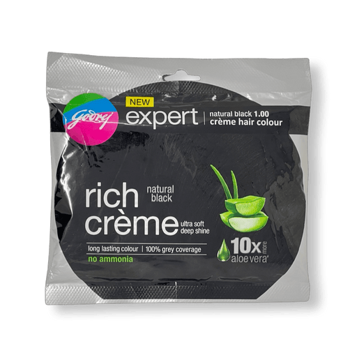 Godrej Natural Black Expert powder 24g - Hair Color | indian grocery store in peterborough