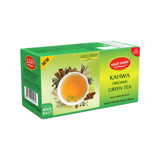 Wagh bakri Kahwa Green Tea (25 Bags) 62g - Tea | indian grocery store in brampton