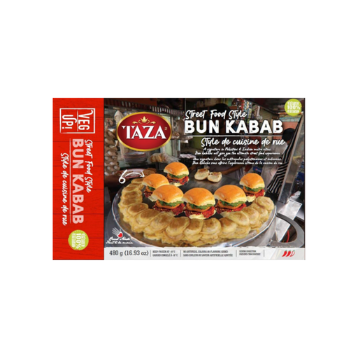Taza Bun Kabab 480g (6 Pcs) - Frozen | indian grocery store in vaughan