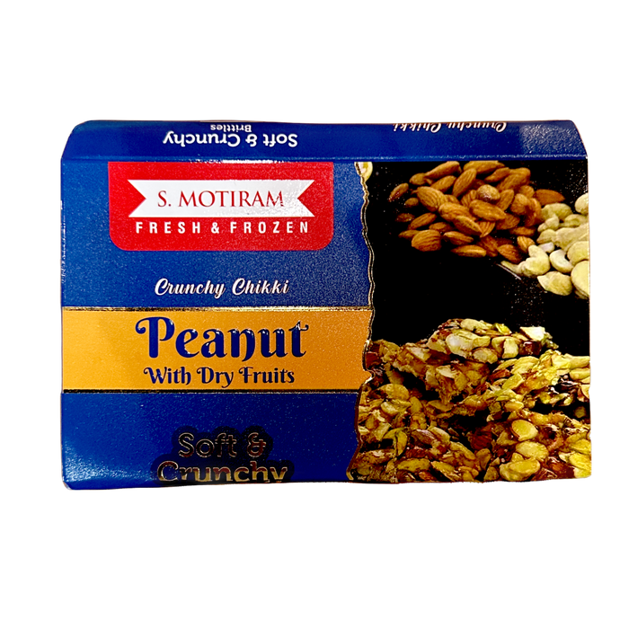 S Motiram Chikki Peanut With Dry Fruits 200g