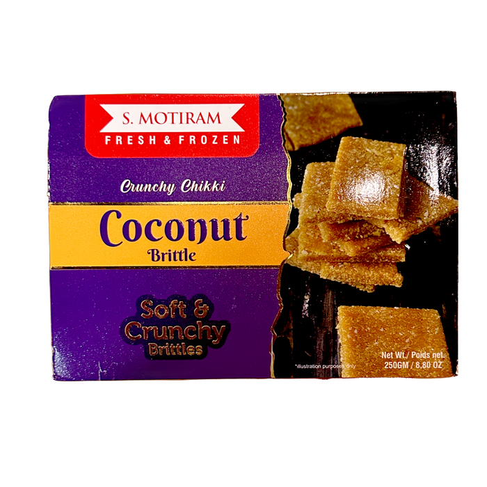 S Motiram Chikki Coconut 200g