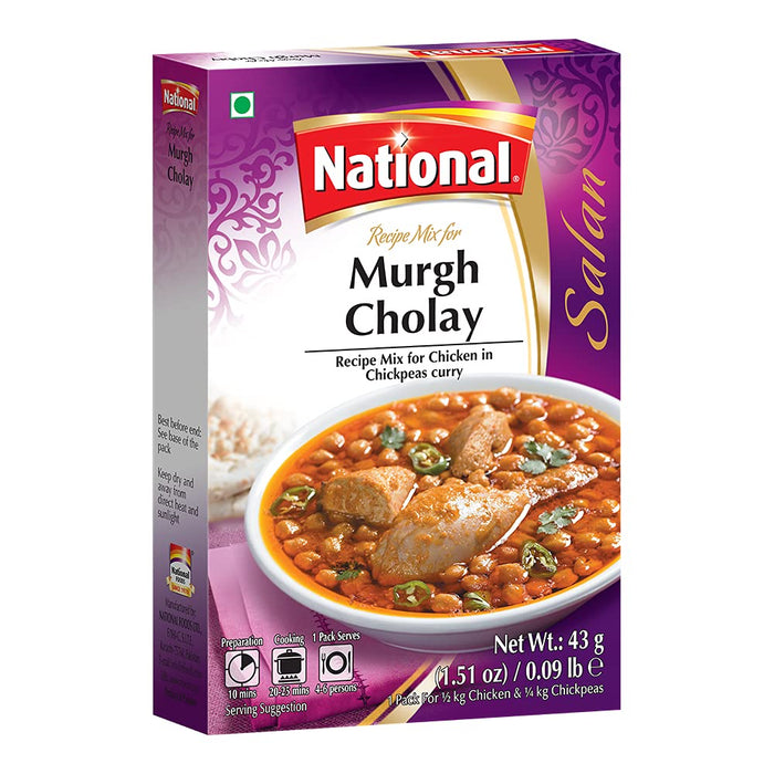 National Seasoning Mix Murgh Cholay 43g