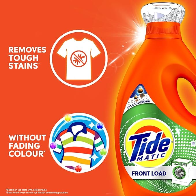 Tide Matic Liquid Laundry Detergent (Front Load) 850ml