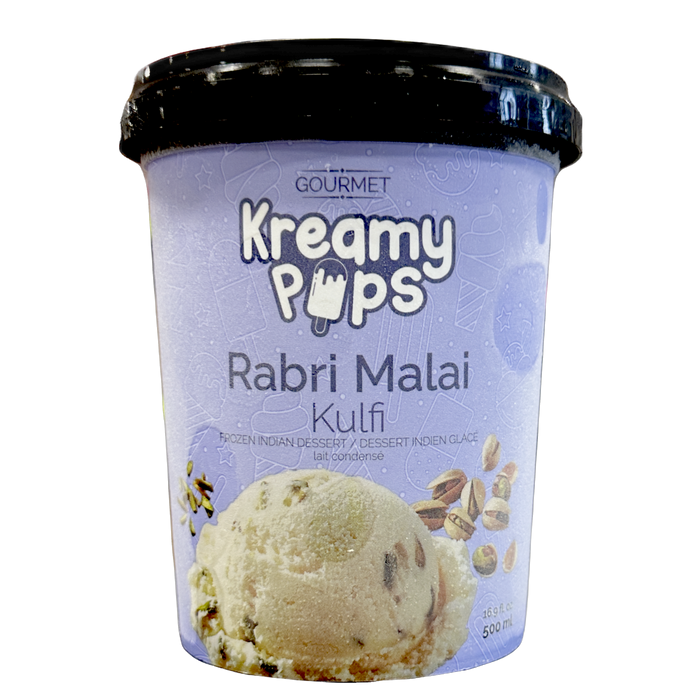 Kreamy Pops Rabri Malai Kulfi Tub 500ml