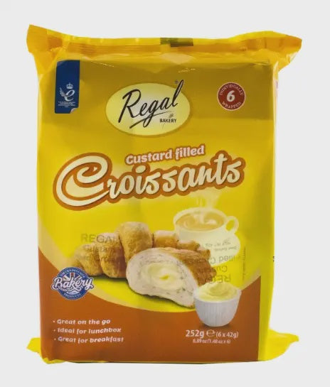 Regal Custard Filled Croissants 252g