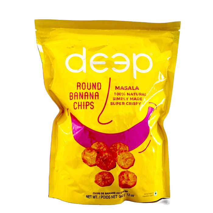 Deep Round Banana Chips (Masala) 340g