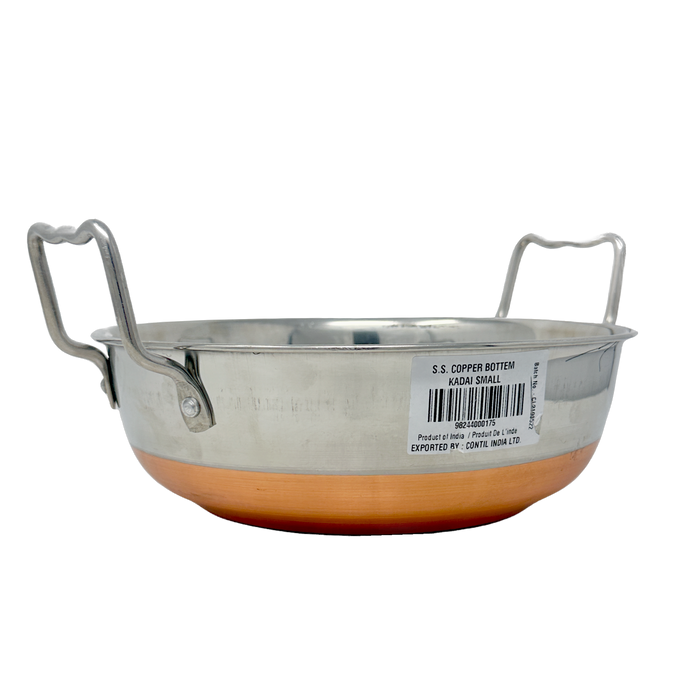 Contil Contil Copper Bottom Kadai — Spice Divine