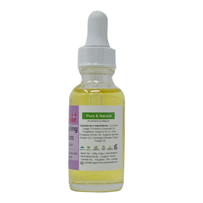 Organic House Skin Brightening Night Serum