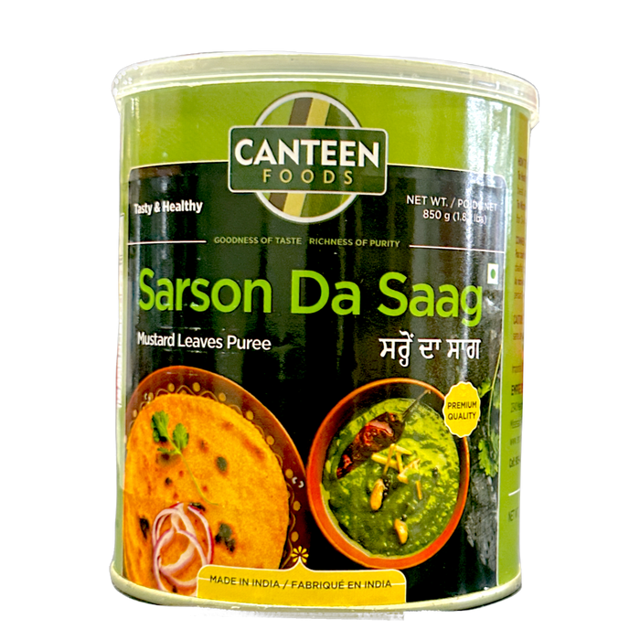 Canteen Foods Sarson Da Saag 850g