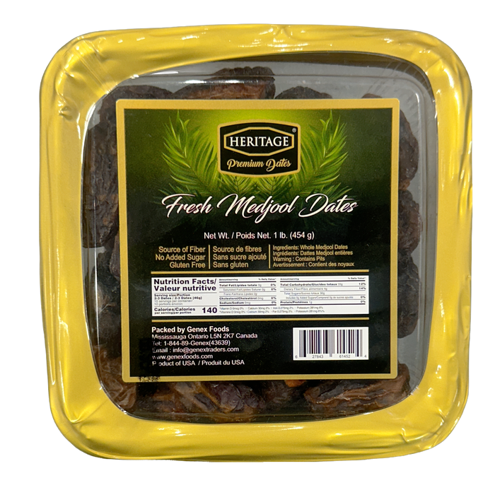 Heritage Fresh Medjool Dates 454g
