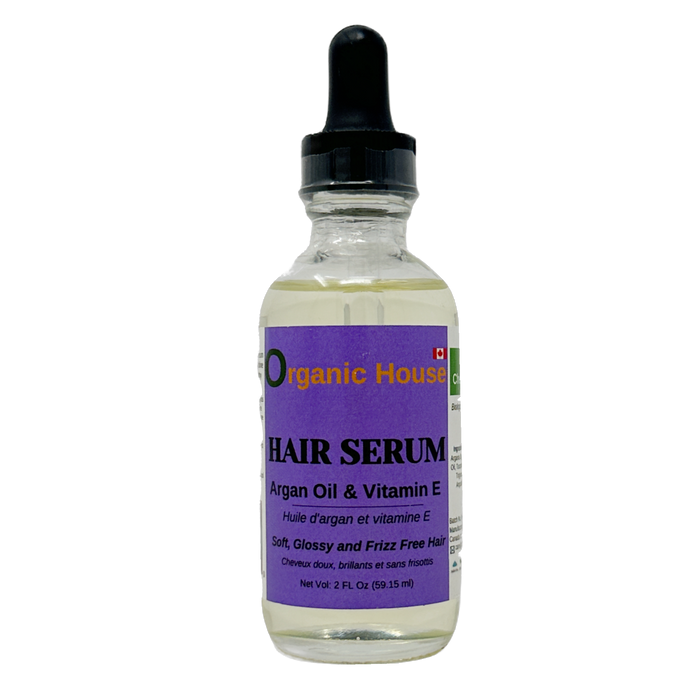 Organic House Hair Serum Argan Oil & Vitamin E