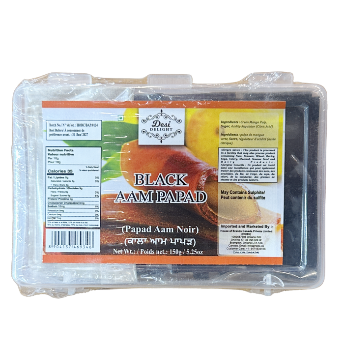 Desi delight Black Aam Papad 150g