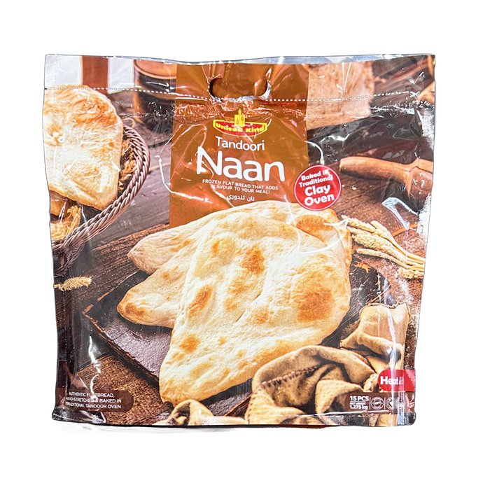 United King Tandoori Naan 1.275Kg (15pcs)