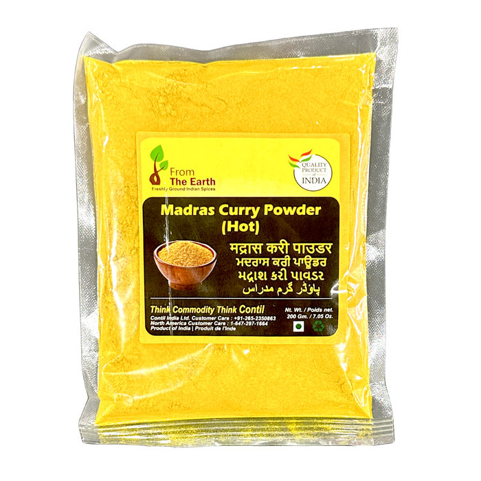 From The Earth Madras Curry Powder (Hot) 200g