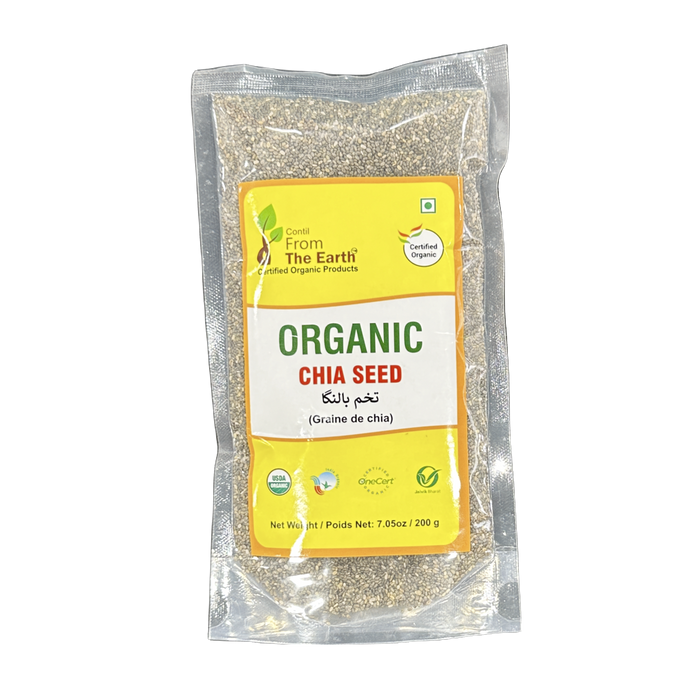 From The Earth Organic Chia Seed 200g
