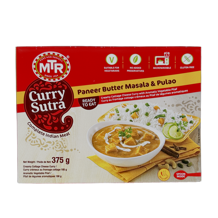 MTR Paneer Butter Masala and Pulao 375gm