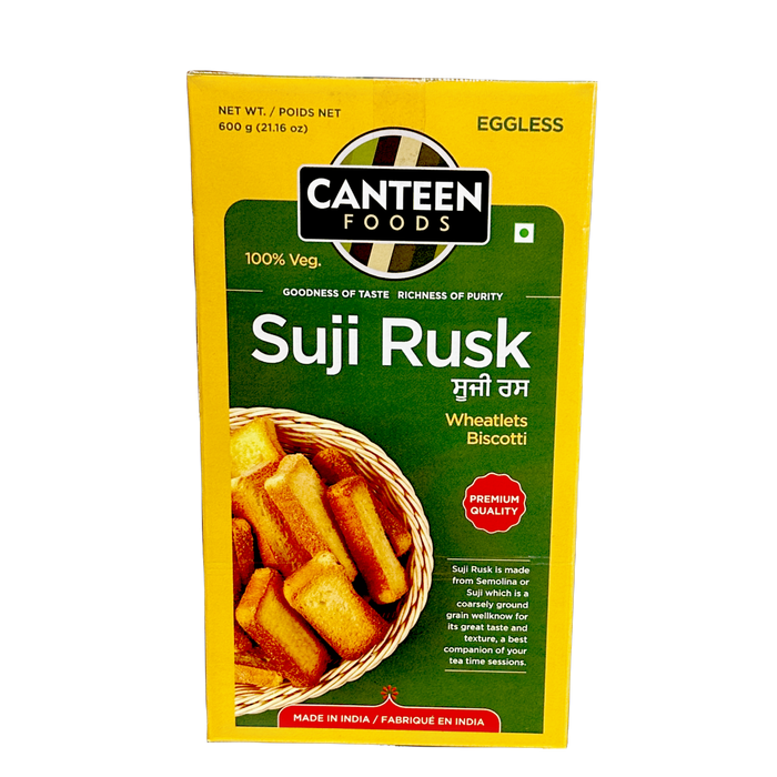 Canteen Foods Suji Rusk 600g
