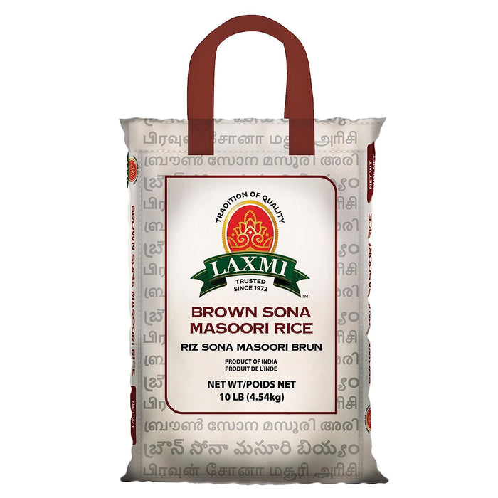 Laxmi Sona Masoori Brown RIce 10lb