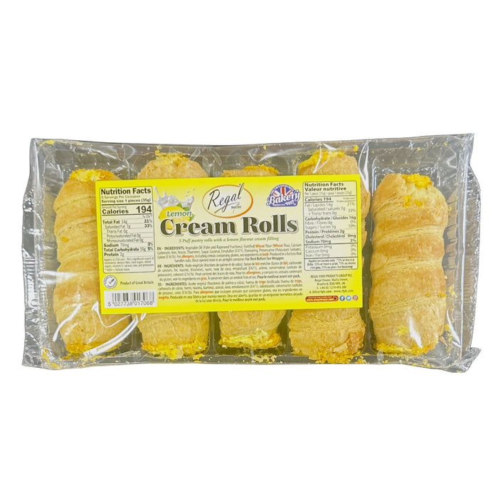 Regal Lemon Cream Rolls 170g