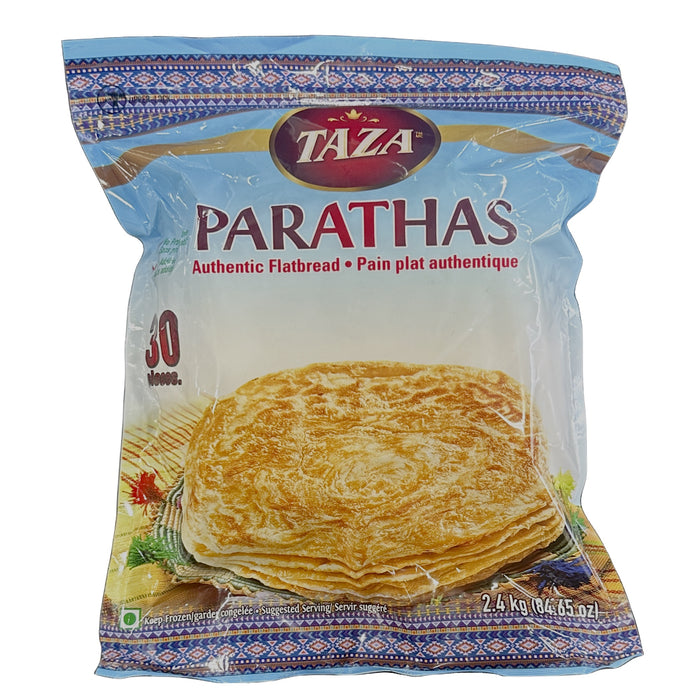 Taza Frozen Paratha 2.4Kg (30pcs)