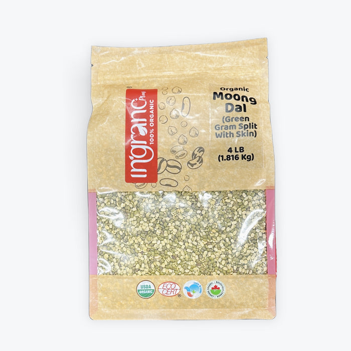 Ingrano Organic Moong Dal Split 4Lb