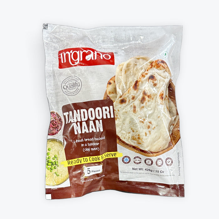 Ingrano Tandoori Naan (5Pcs) 426g