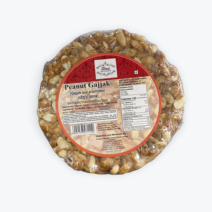 Desi Delight Peanut Gajak 400g