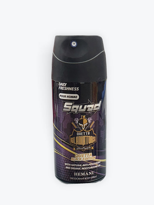 Hemani Quetta Black Squad Dedorant 150ml