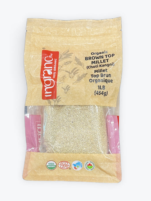 Ingrano Organic Brown Top Millet 1Lb