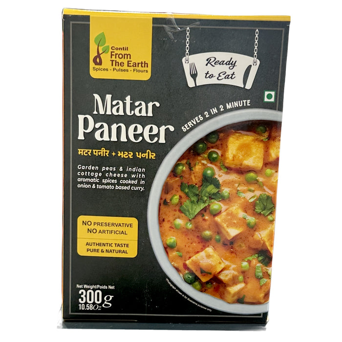 From The Earth Matar Paneer 300g