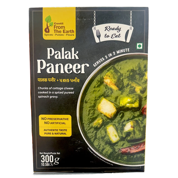 From The Earth Ready To Eat Palak Paneer 300g