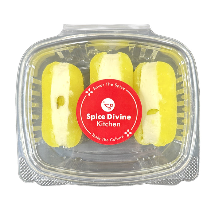 Divine Sweets Yellow Chum Chum Small