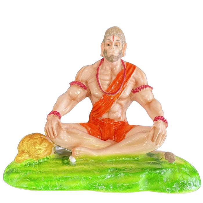 Globex Impex Gada Hanumanji Statue 5''