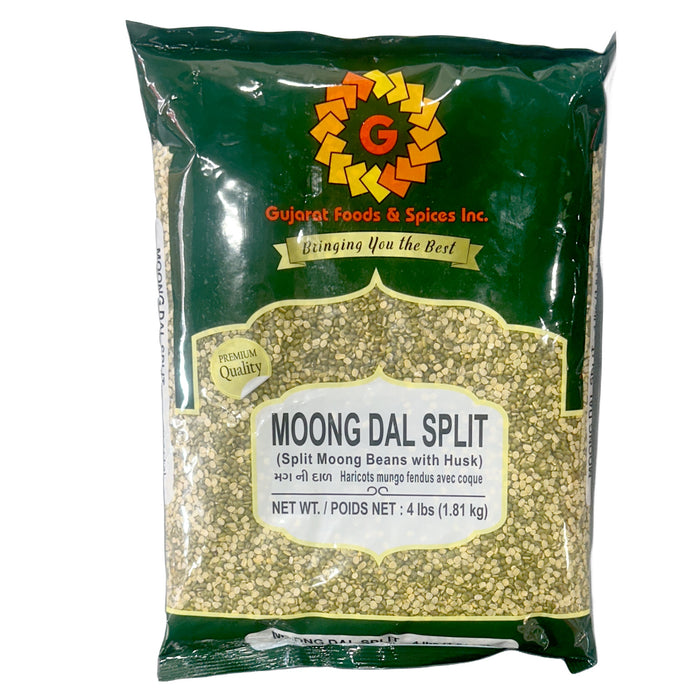 Gujarat Foods Moong Dal Chilka 4Lb