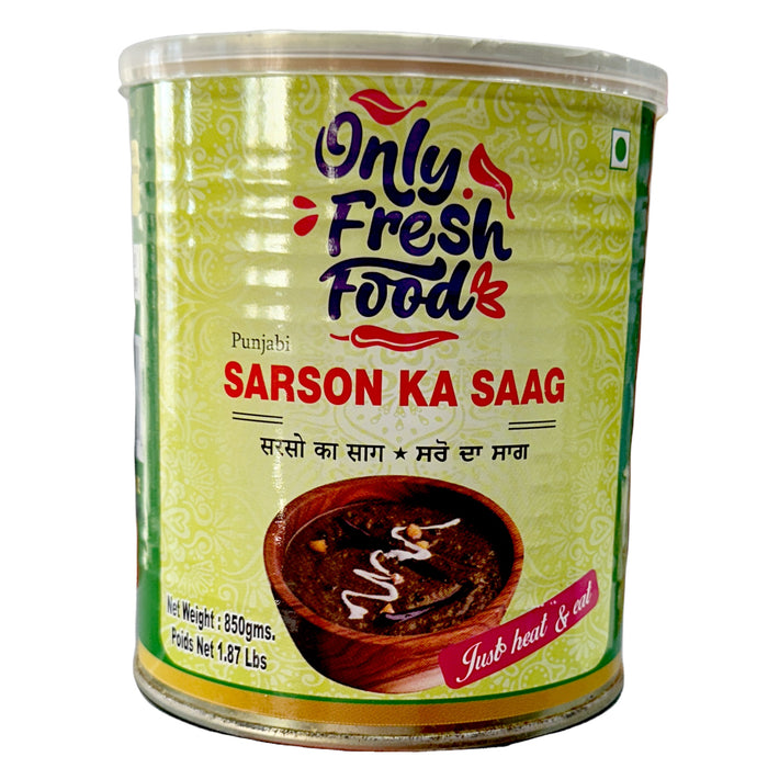 Only Fresh Food Sarson Ka Saag 850g