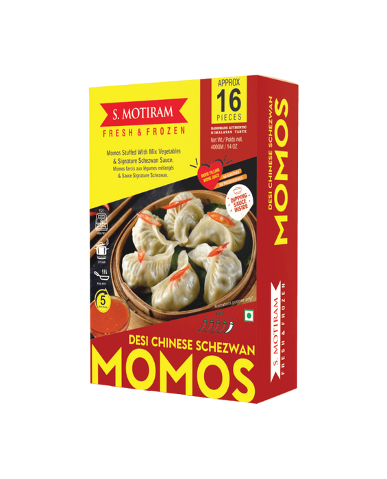 S Motiram Desi Chinese Schezwan Momos 400g