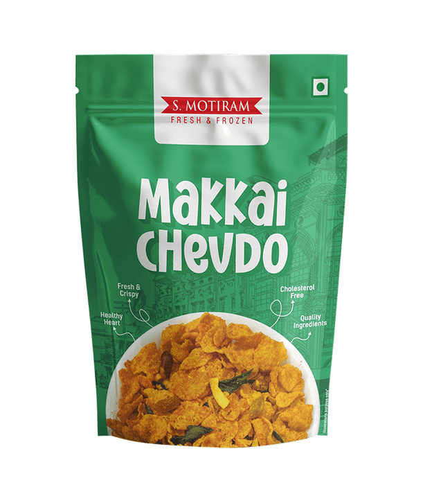 S Motiram Makkai Chevdo 400g