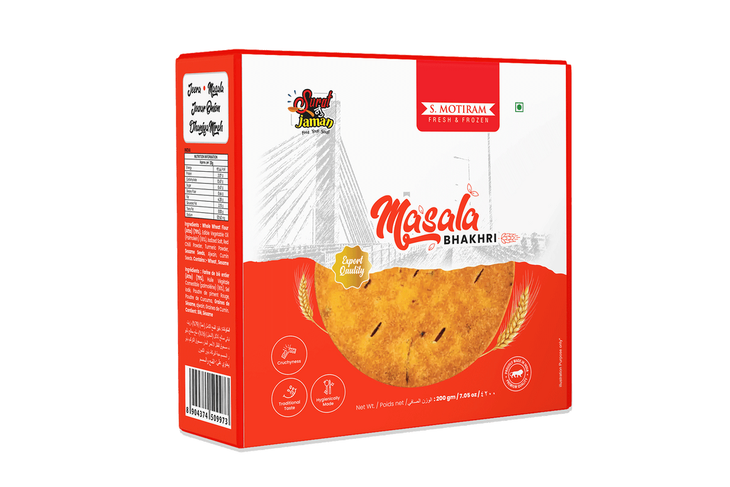 S Motiram Masala Bhakhri 200g