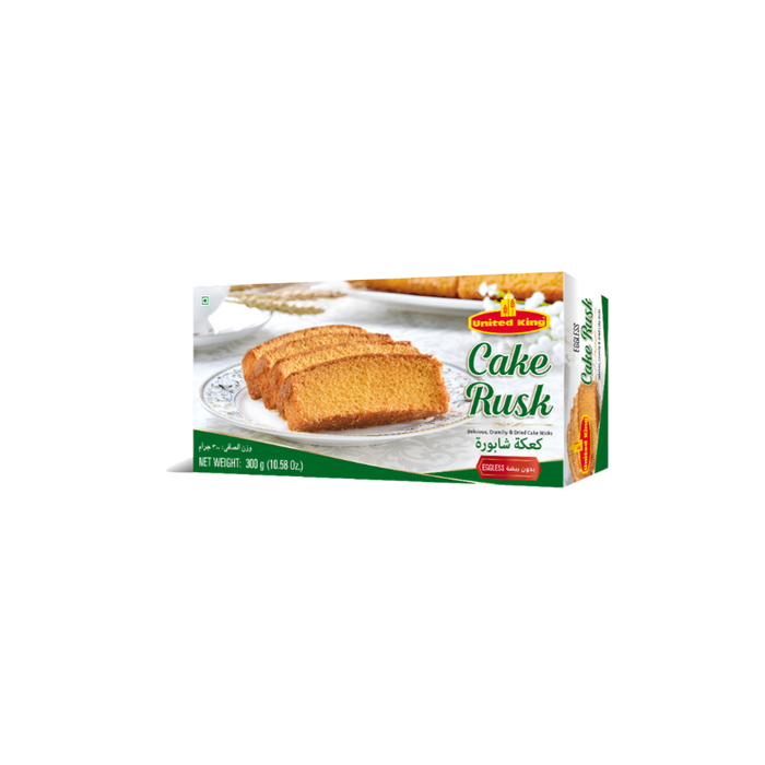 United King Eggless Cake Rusk 300g