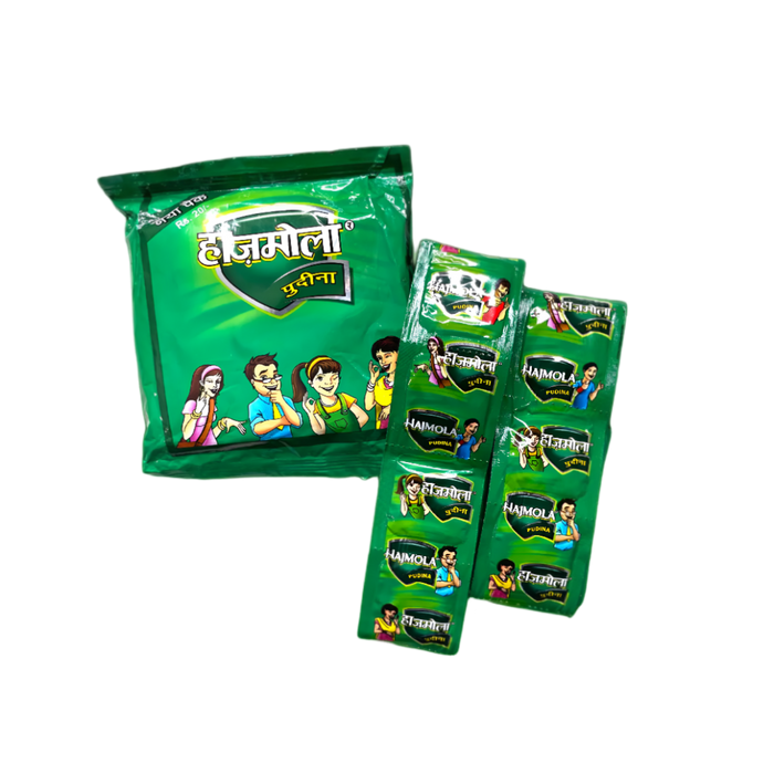 Dabur Hajmola Pudina Candy Sachet 2g