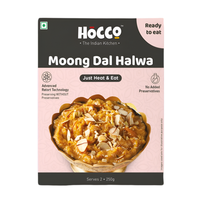 Hocco Ready To Eat Moong Dal Halwa 250g