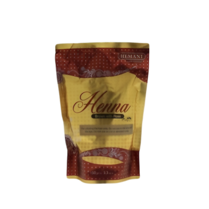 Hemani Henna Brown With Rose 150g