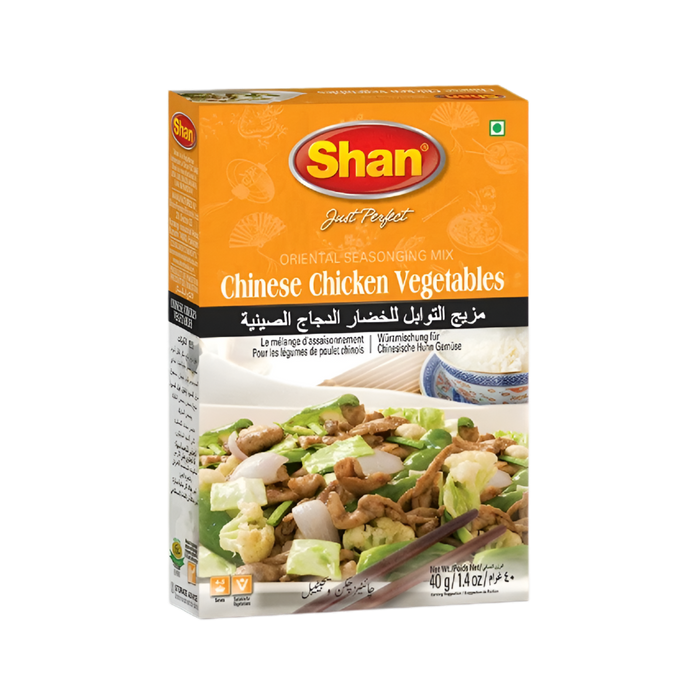 Shan Seasoning Mix Chinese Chicken Vegetables Masala 40g