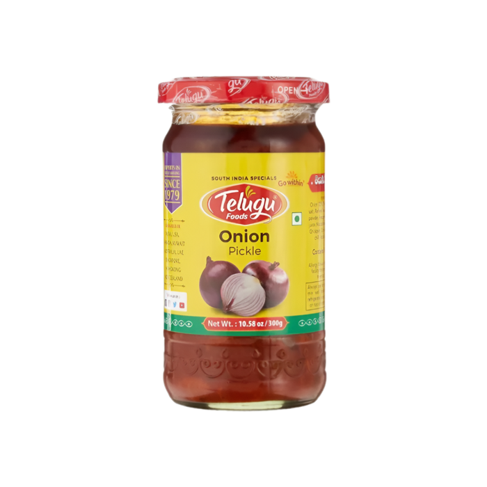 Telugu Foods Onion Pickle 300g