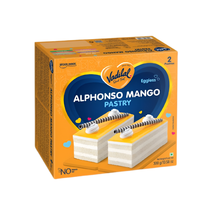 Vadilal Alphonso Mango Pastry 300g